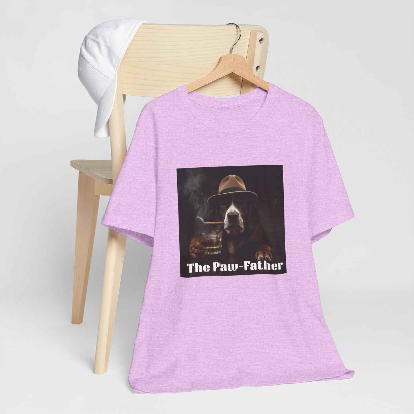 The Paw-Father T‑Shirt — Vintage Dog Mafia Graphic Tee