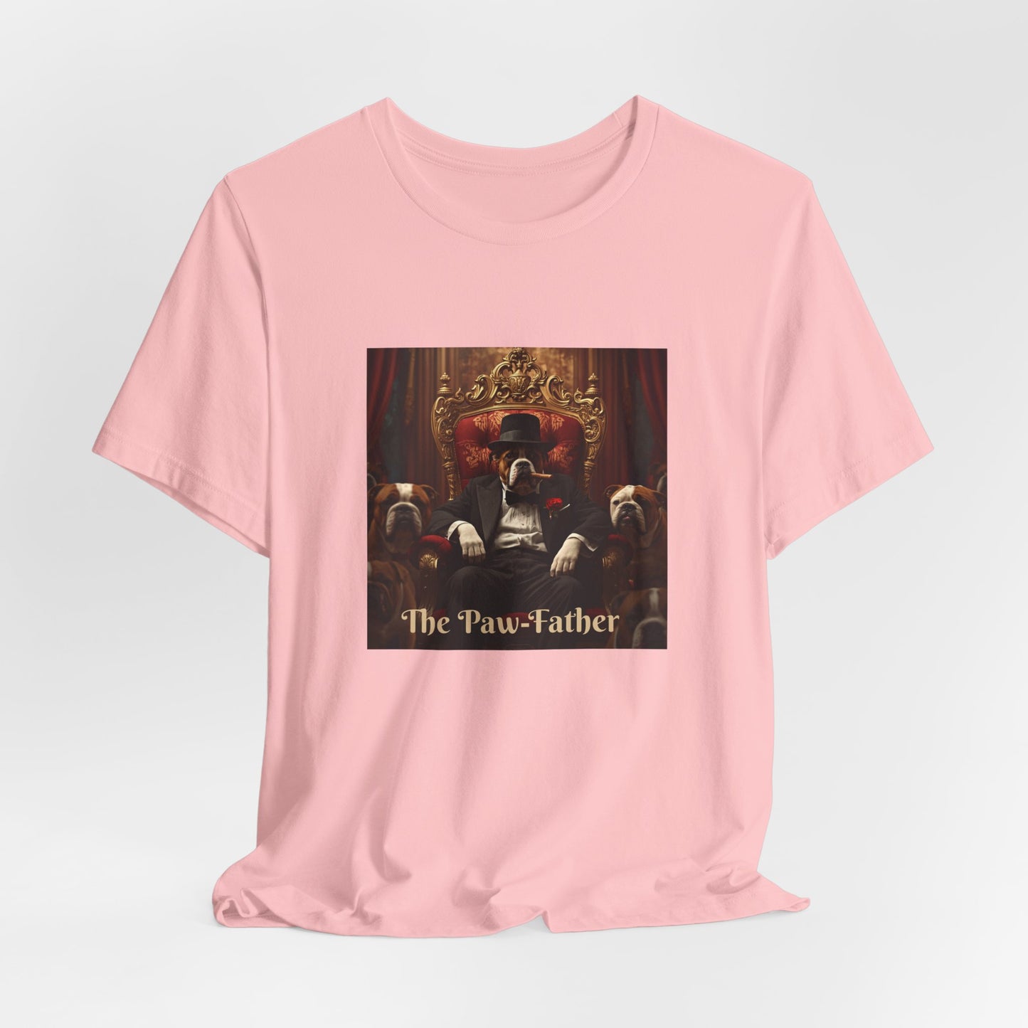 T-Shirt — "The Paw-Father" Vintage Pet Mafia Graphic Tee