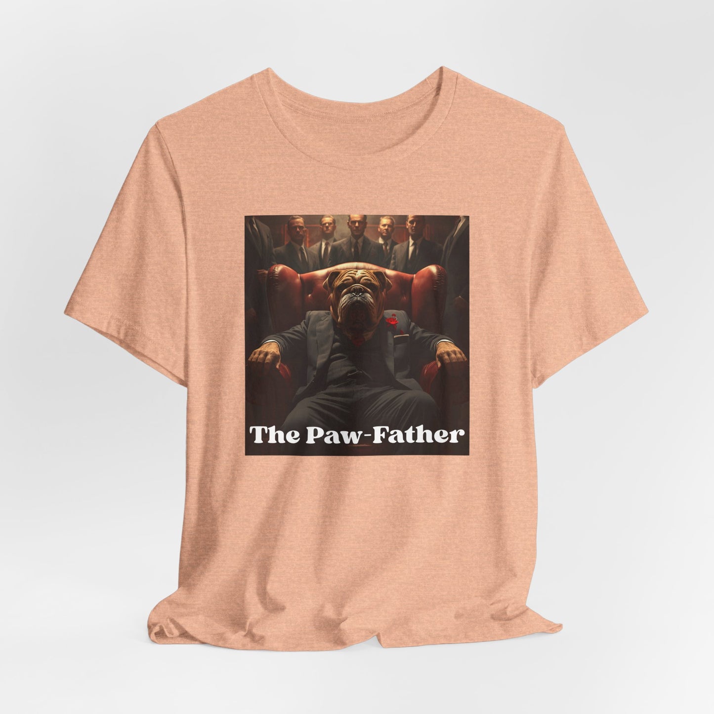 T-Shirt — "The Paw-Father" Vintage Dog Mafia Graphic Tee