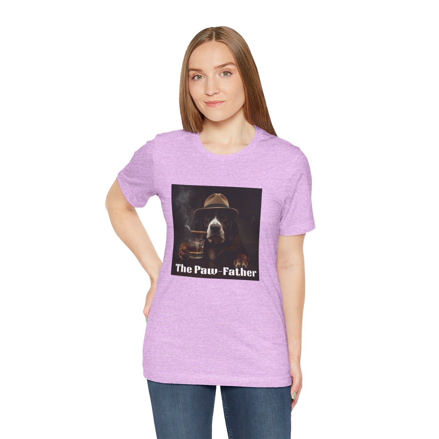 The Paw-Father T‑Shirt — Vintage Dog Mafia Graphic Tee