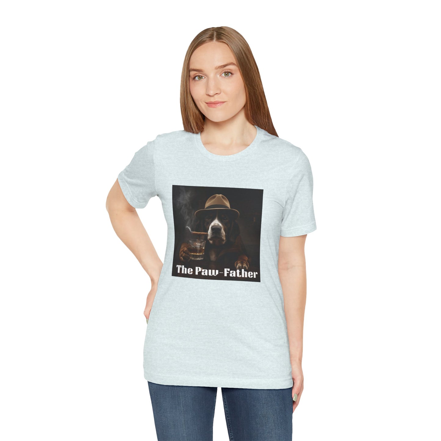 The Paw-Father T‑Shirt — Vintage Dog Mafia Graphic Tee