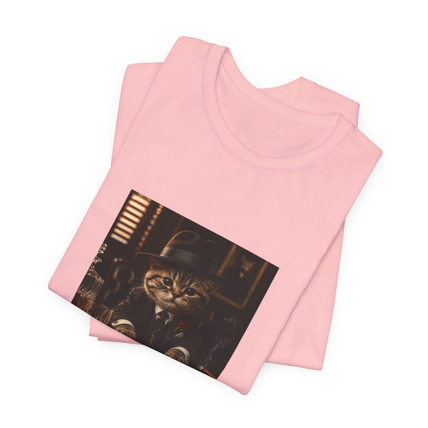 Vintage Mobster Cat T‑Shirt — The Mafia Cat Boss Graphic Tee