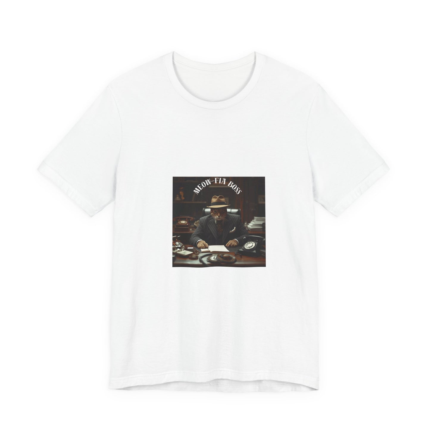 T-Shirt — 'Watch Ya Boys' Vintage Mobster Graphic Tee