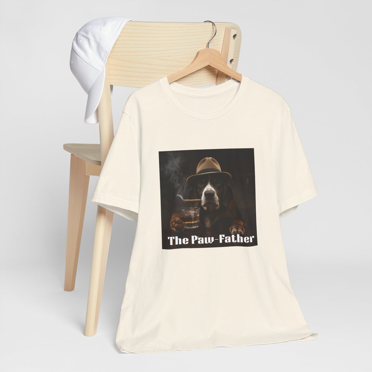 The Paw-Father T‑Shirt — Vintage Dog Mafia Graphic Tee