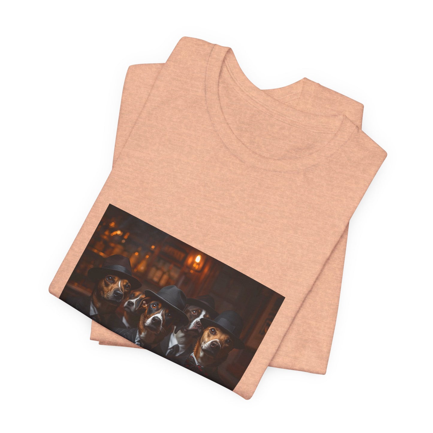 Respect The Pawthority Tee — Dog Mafia Gang Graphic T-Shirt