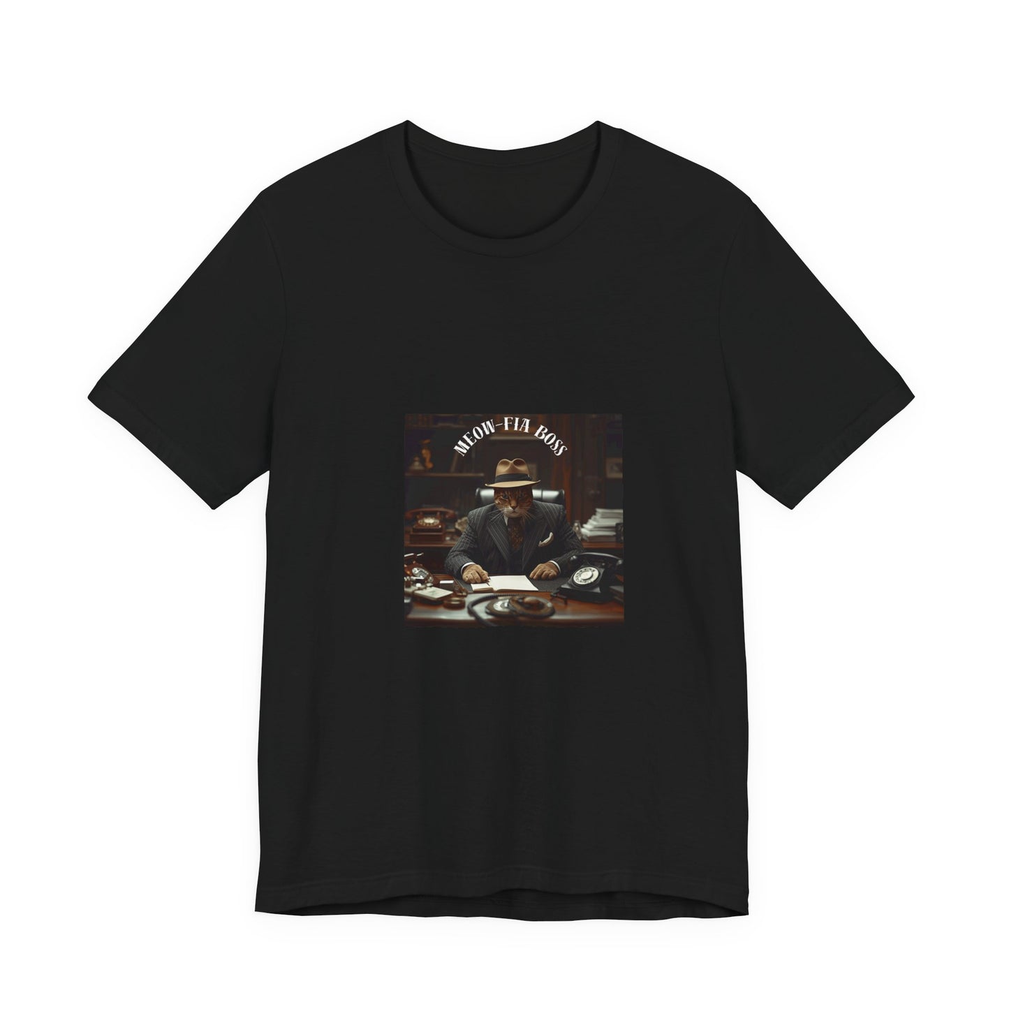 T-Shirt — 'Watch Ya Boys' Vintage Mobster Graphic Tee