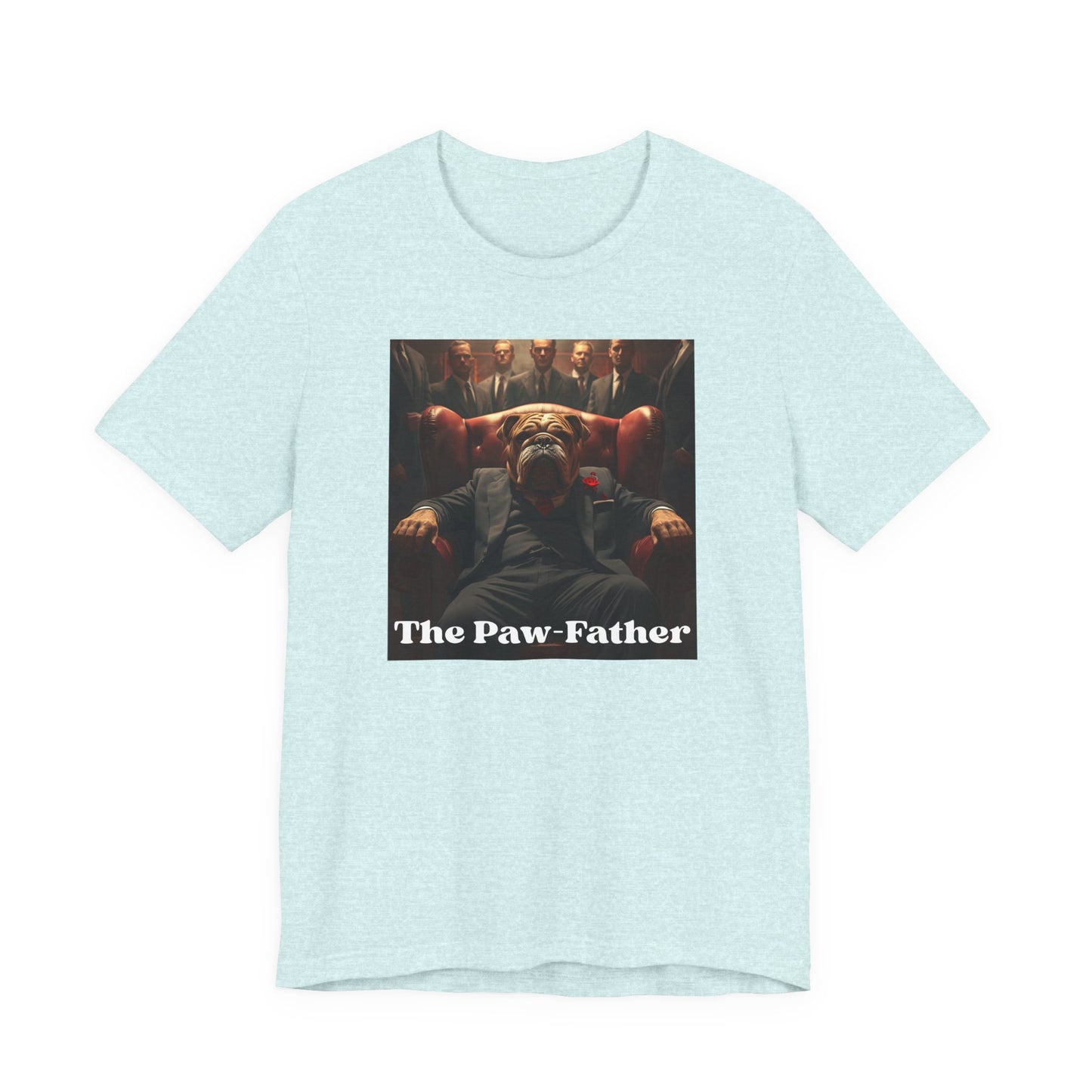 T-Shirt — "The Paw-Father" Vintage Dog Mafia Graphic Tee