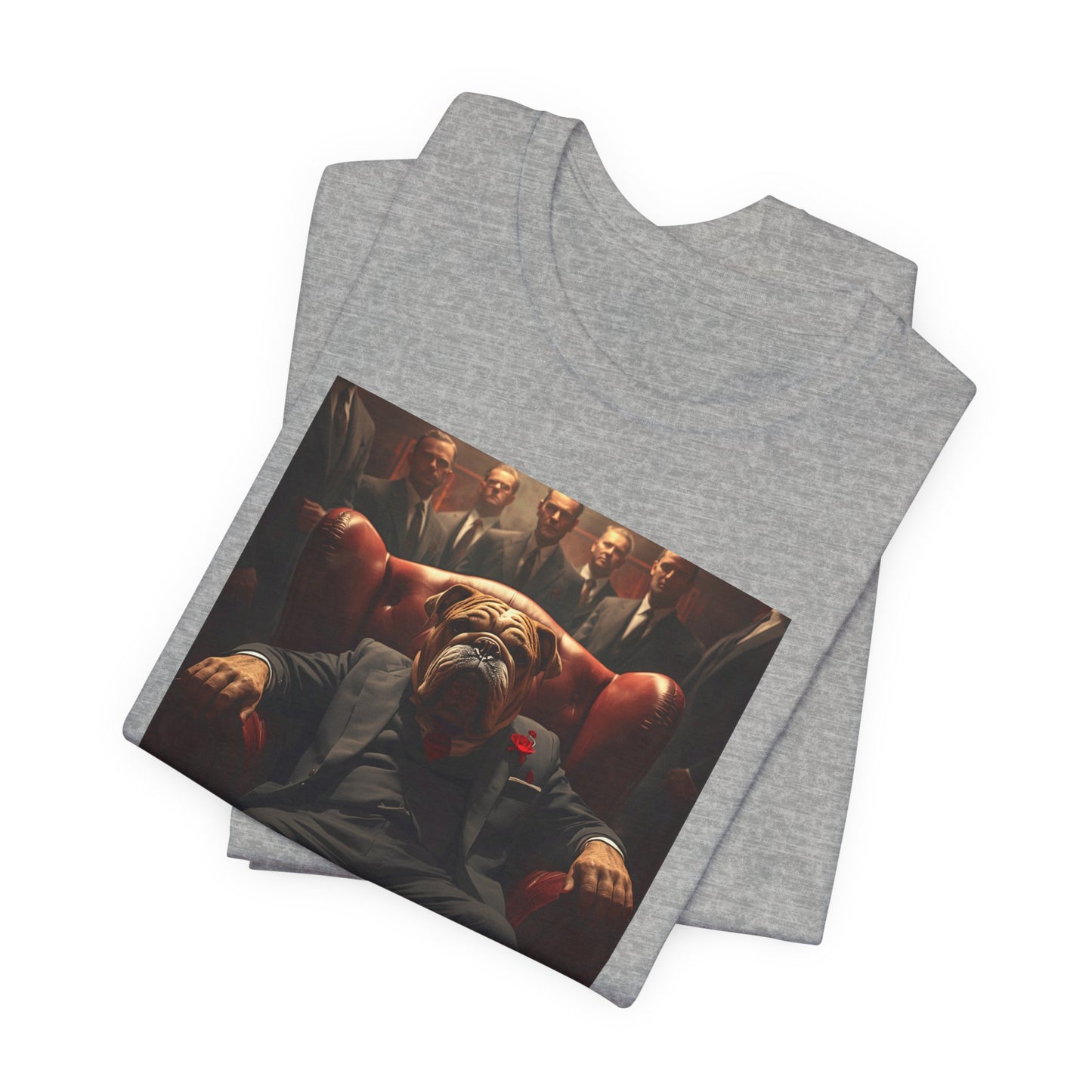 T-Shirt — "The Paw-Father" Vintage Dog Mafia Graphic Tee