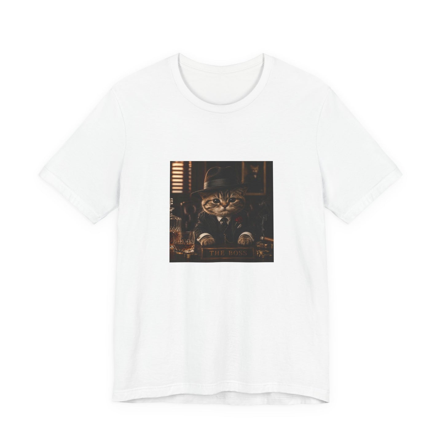 Vintage Mobster Cat T‑Shirt — The Mafia Cat Boss Graphic Tee