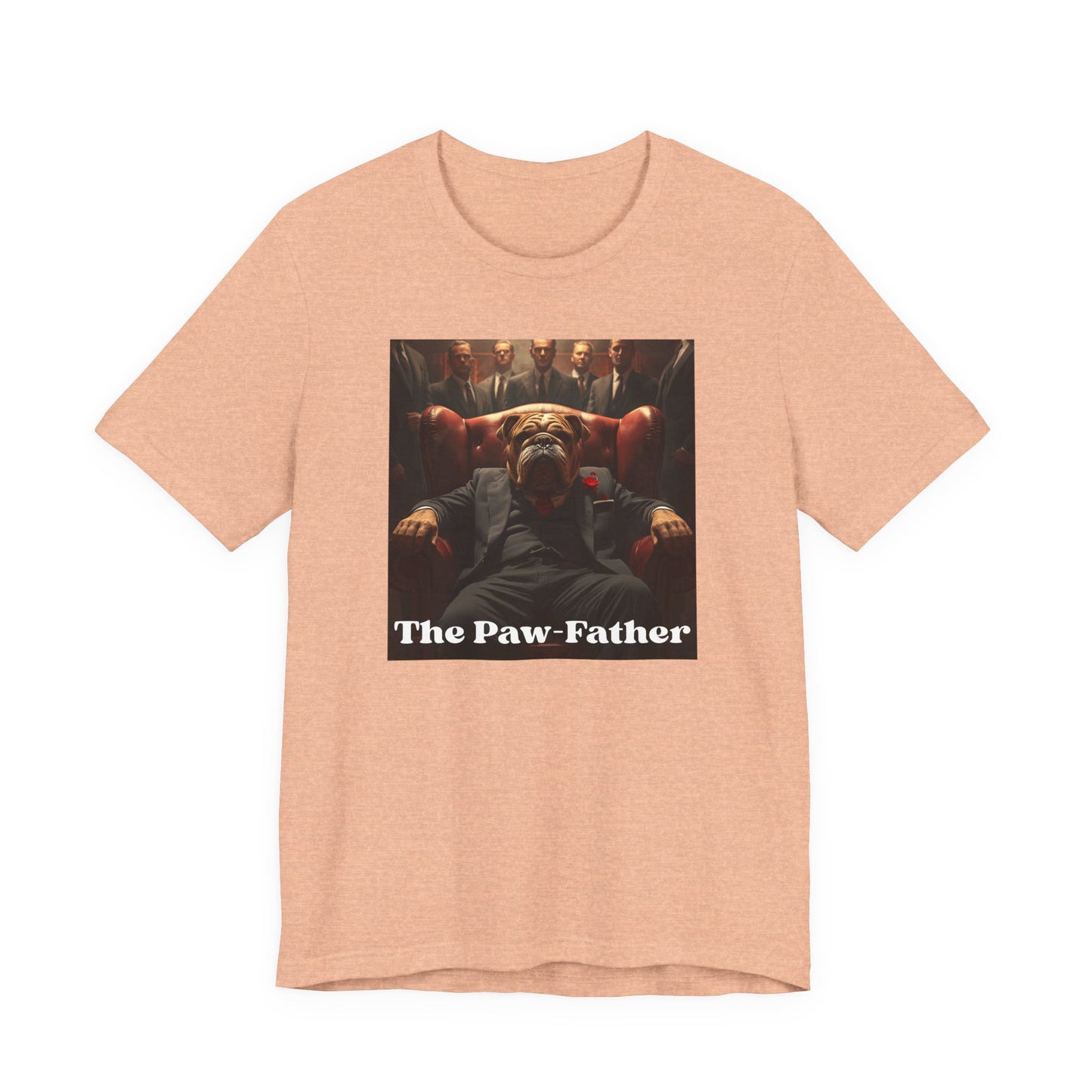 T-Shirt — "The Paw-Father" Vintage Dog Mafia Graphic Tee