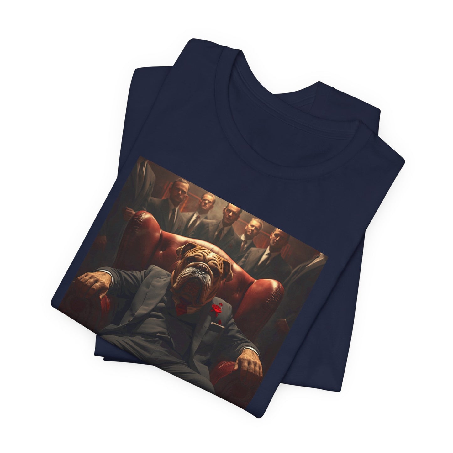 T-Shirt — "The Paw-Father" Vintage Dog Mafia Graphic Tee