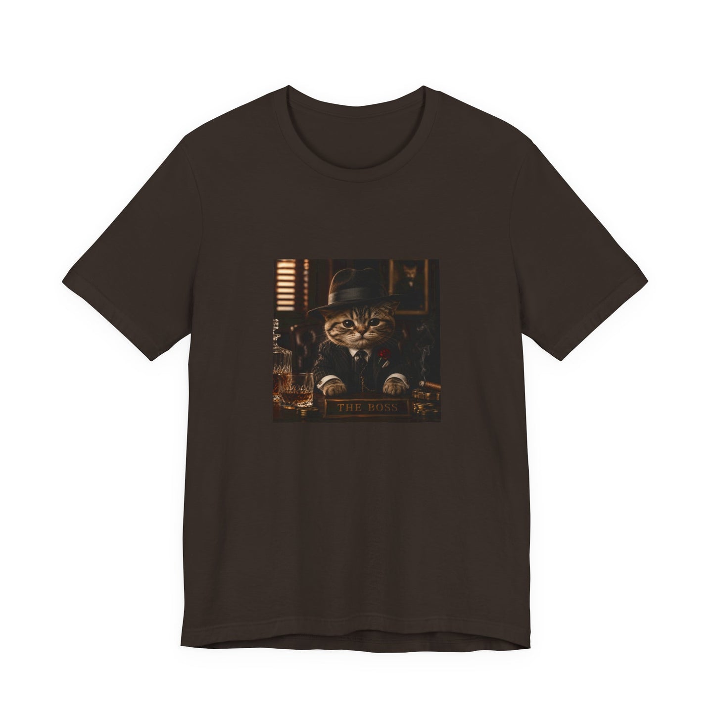 Vintage Mobster Cat T‑Shirt — The Mafia Cat Boss Graphic Tee