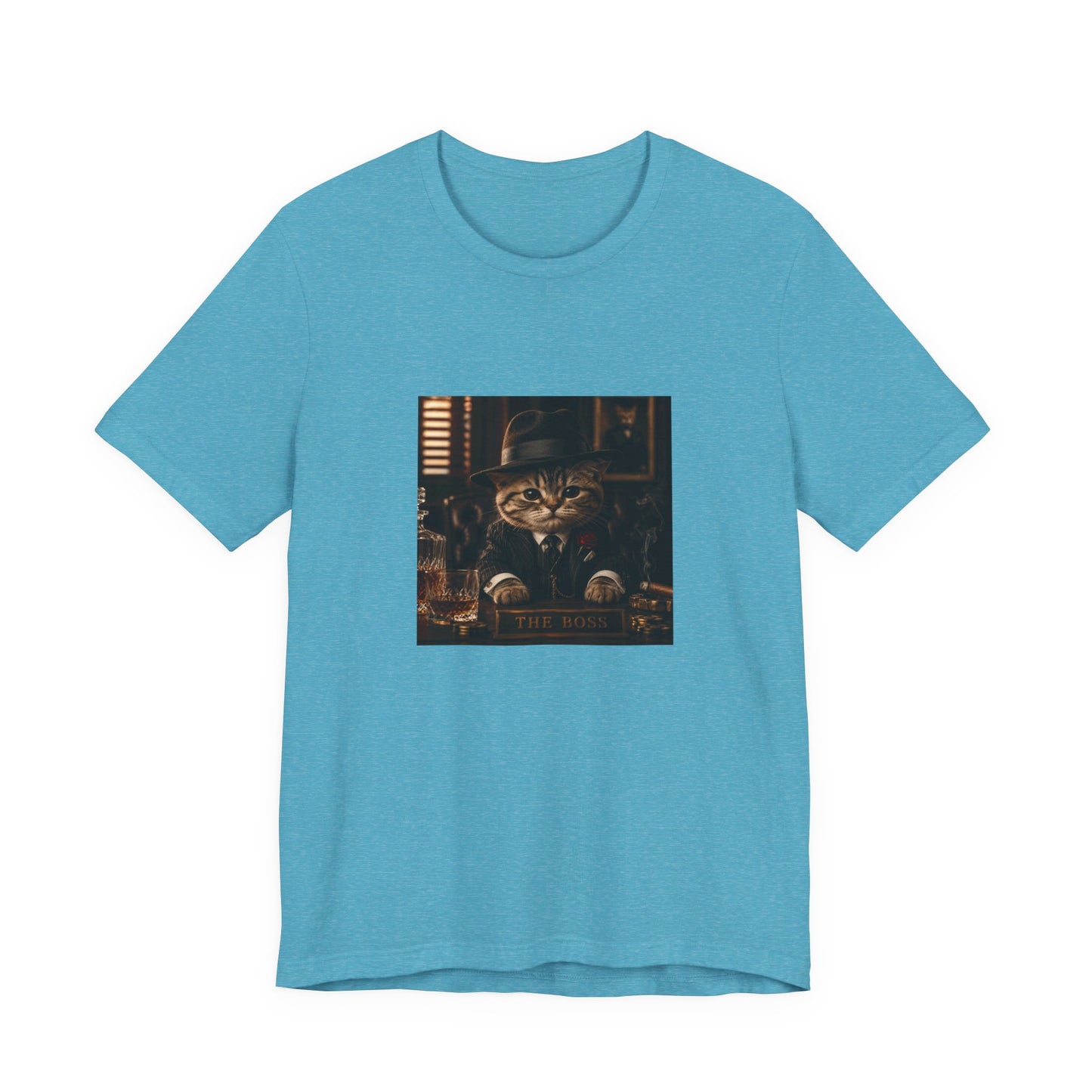 Vintage Mobster Cat T‑Shirt — The Mafia Cat Boss Graphic Tee