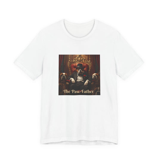 T-Shirt — "The Paw-Father" Vintage Pet Mafia Graphic Tee