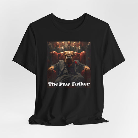 T-Shirt — "The Paw-Father" Vintage Dog Mafia Graphic Tee