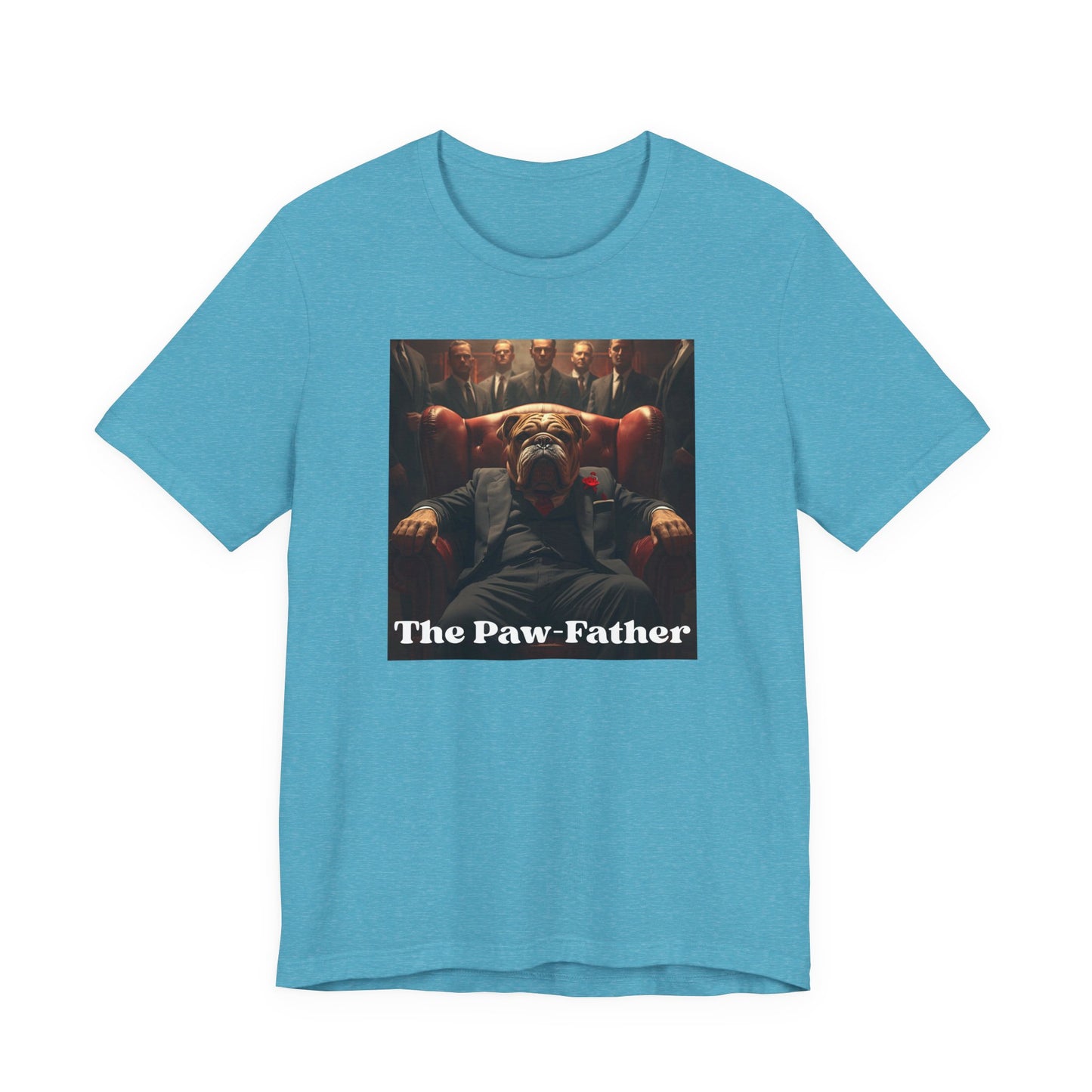 T-Shirt — "The Paw-Father" Vintage Dog Mafia Graphic Tee