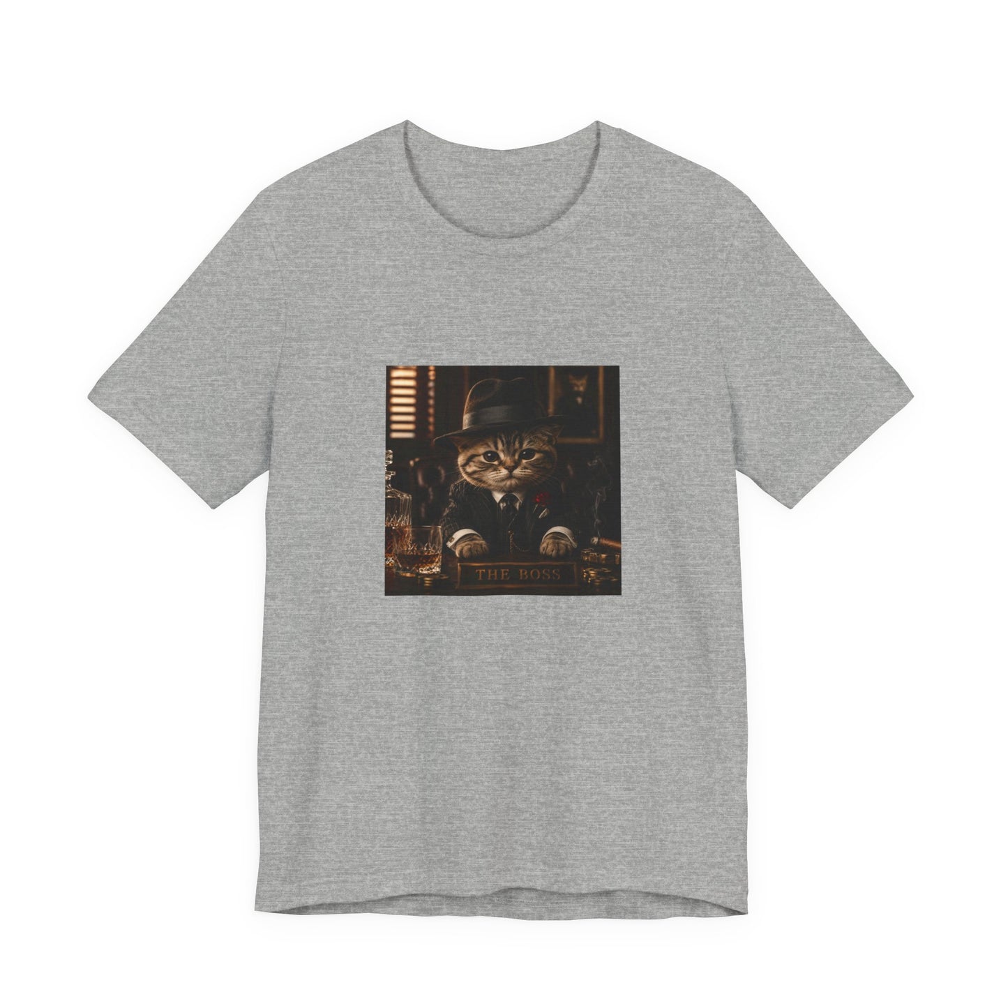 Vintage Mobster Cat T‑Shirt — The Mafia Cat Boss Graphic Tee