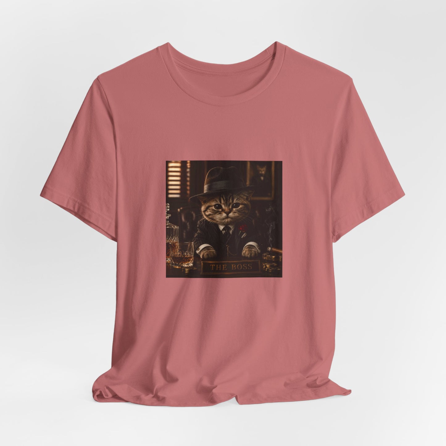 Vintage Mobster Cat T‑Shirt — The Mafia Cat Boss Graphic Tee