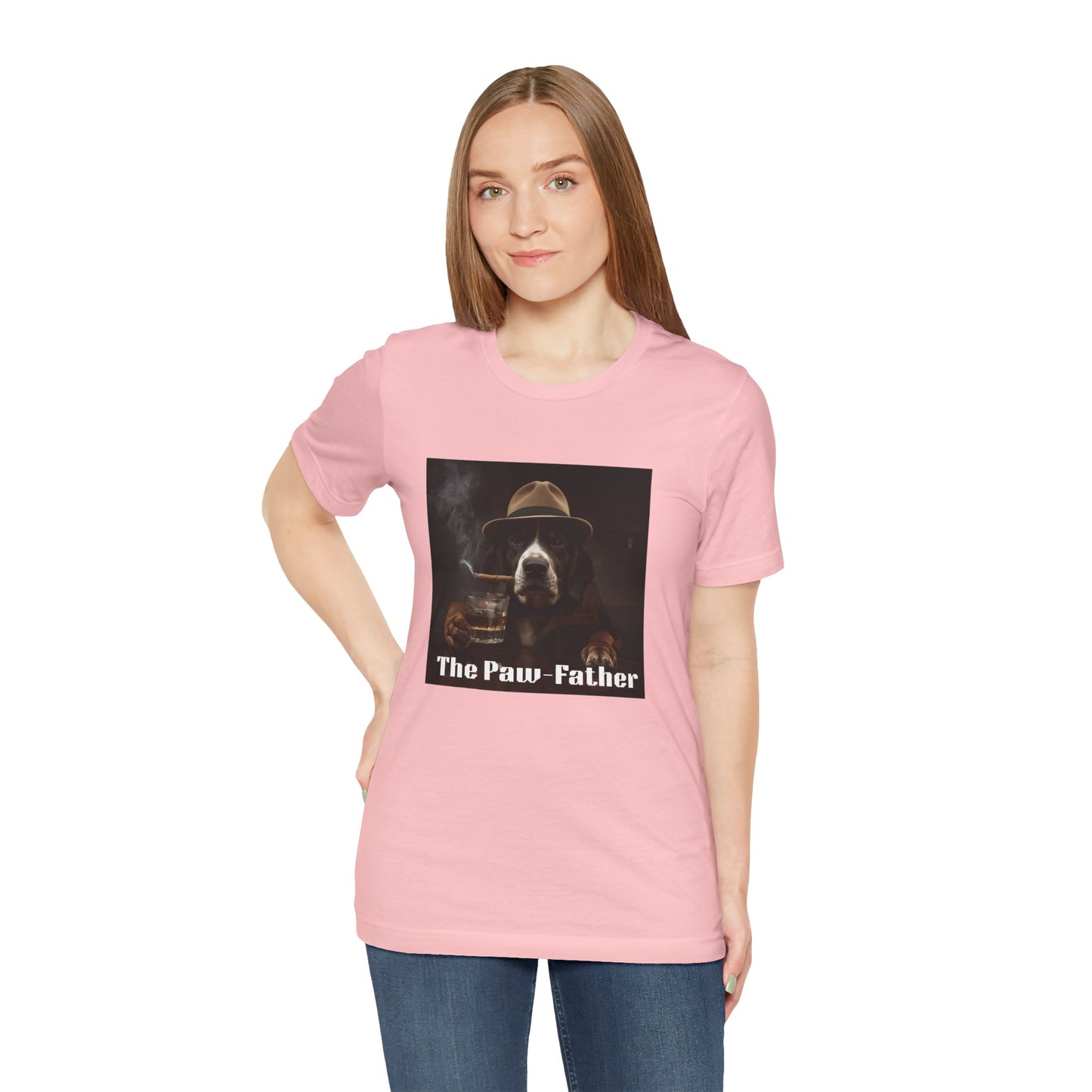 The Paw-Father T‑Shirt — Vintage Dog Mafia Graphic Tee