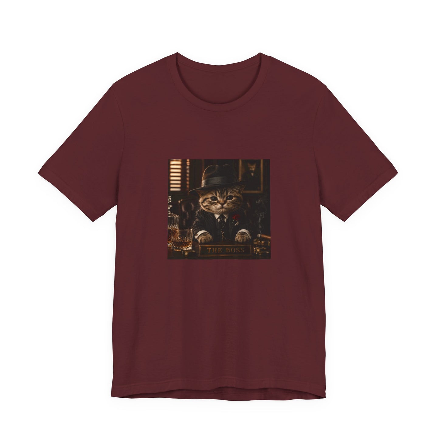 Vintage Mobster Cat T‑Shirt — The Mafia Cat Boss Graphic Tee