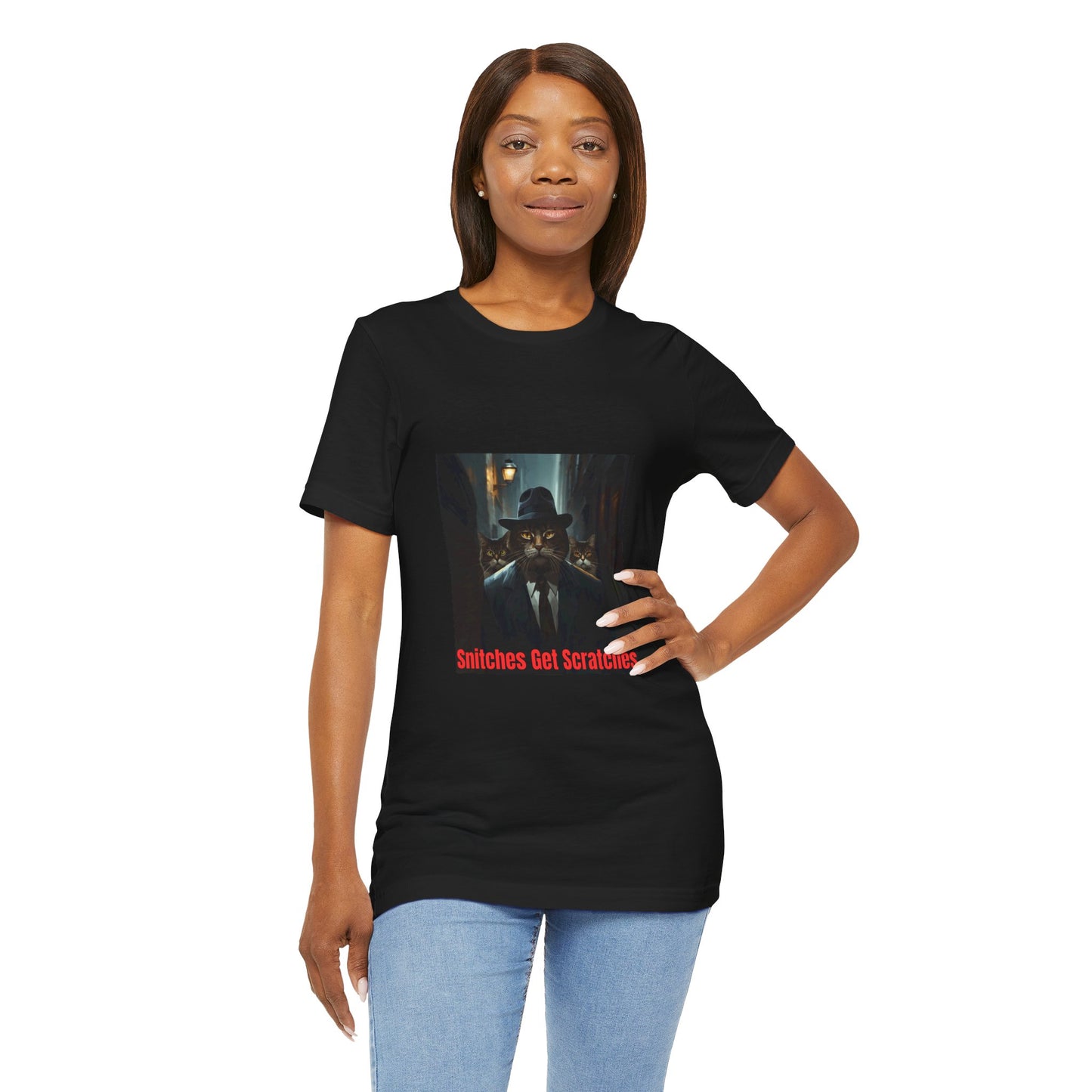 Snitches Get Scratches Graphic Tee