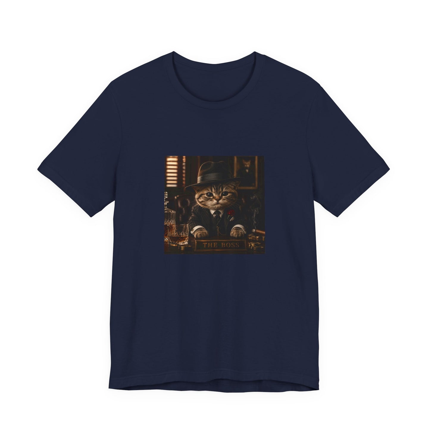 Vintage Mobster Cat T‑Shirt — The Mafia Cat Boss Graphic Tee