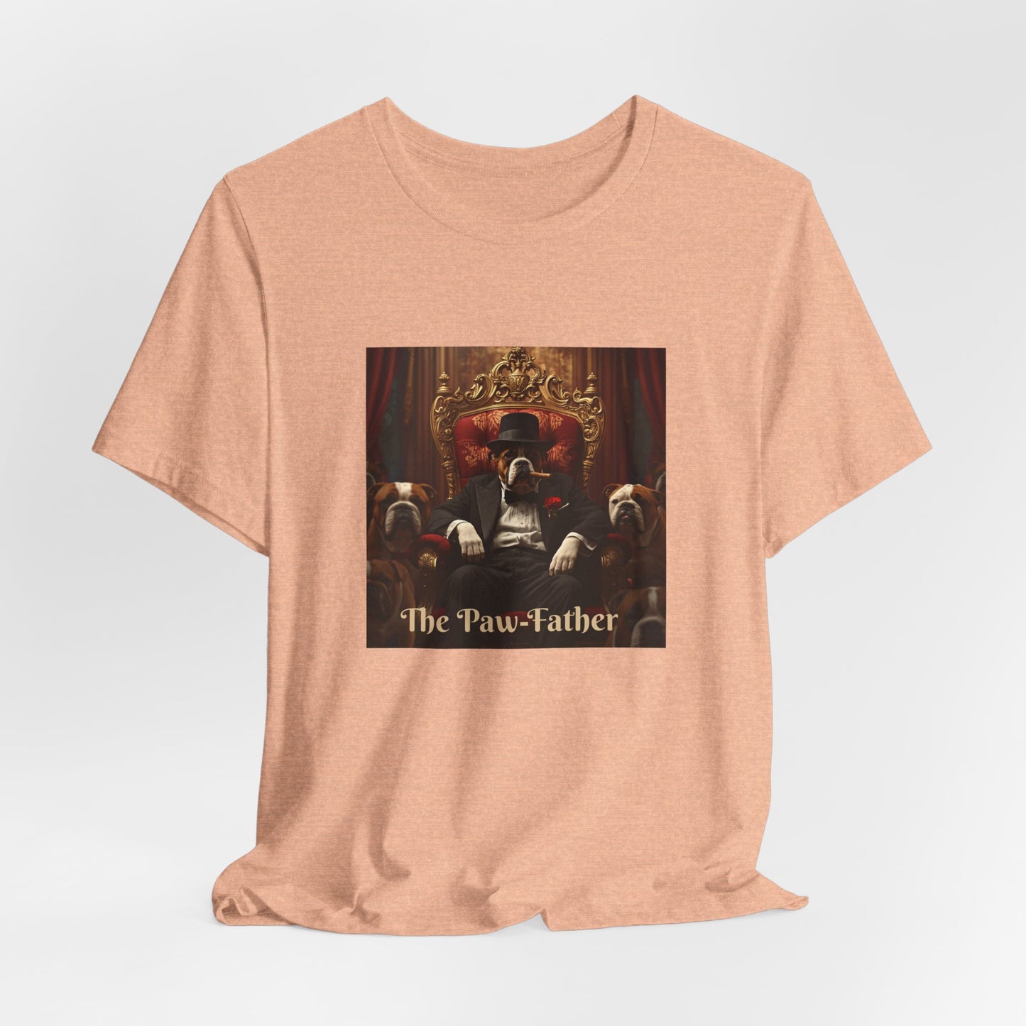 T-Shirt — "The Paw-Father" Vintage Pet Mafia Graphic Tee