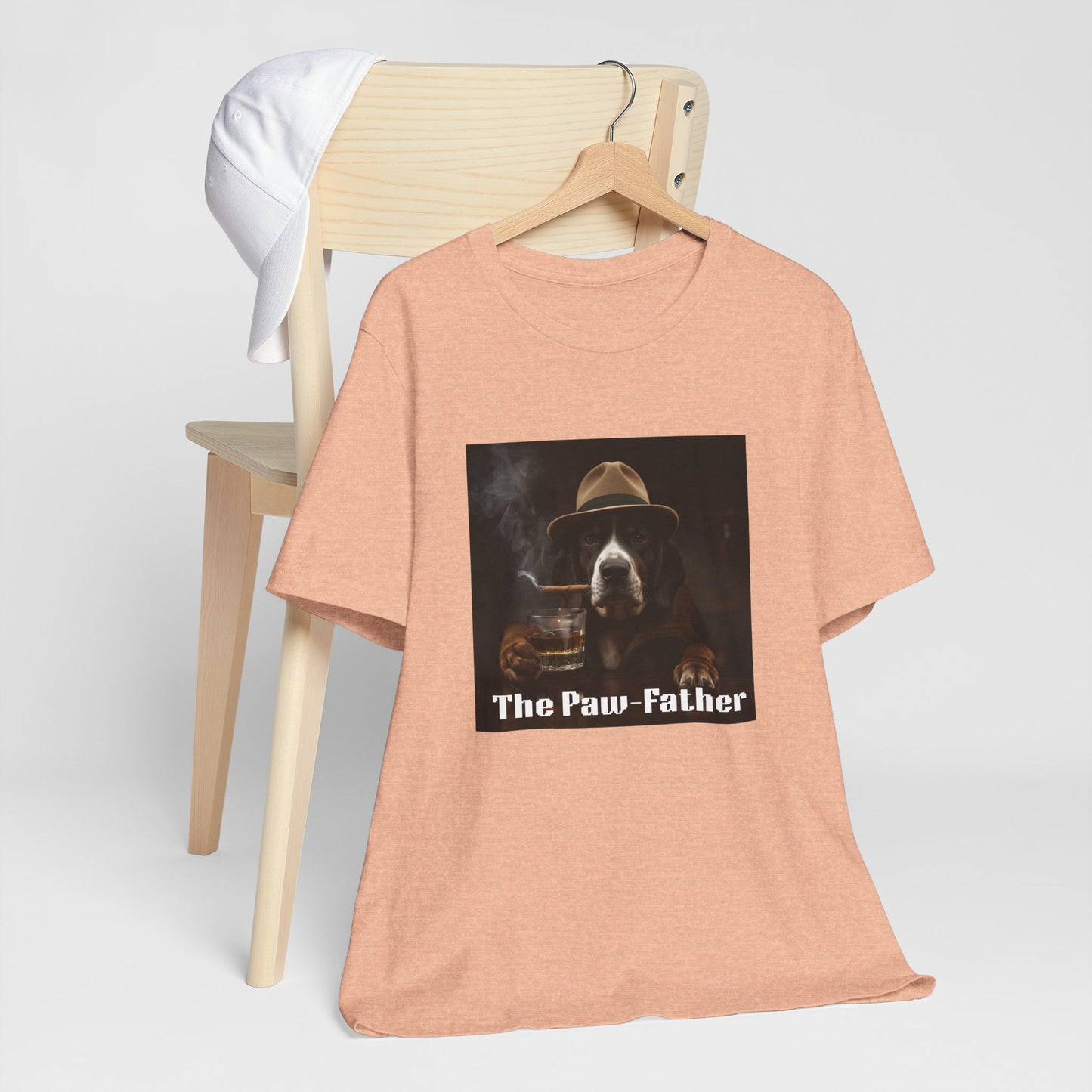 The Paw-Father T‑Shirt — Vintage Dog Mafia Graphic Tee
