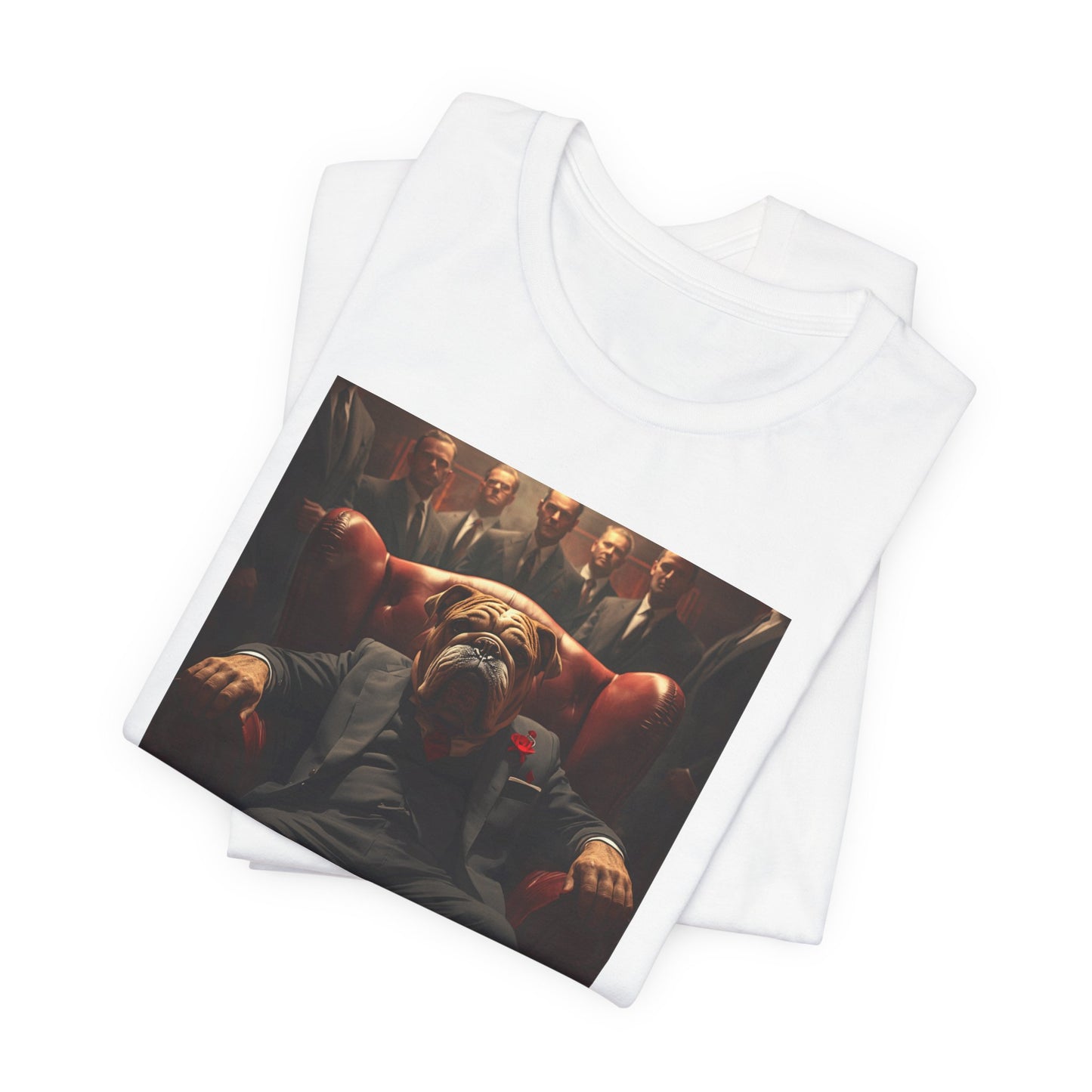 T-Shirt — "The Paw-Father" Vintage Dog Mafia Graphic Tee
