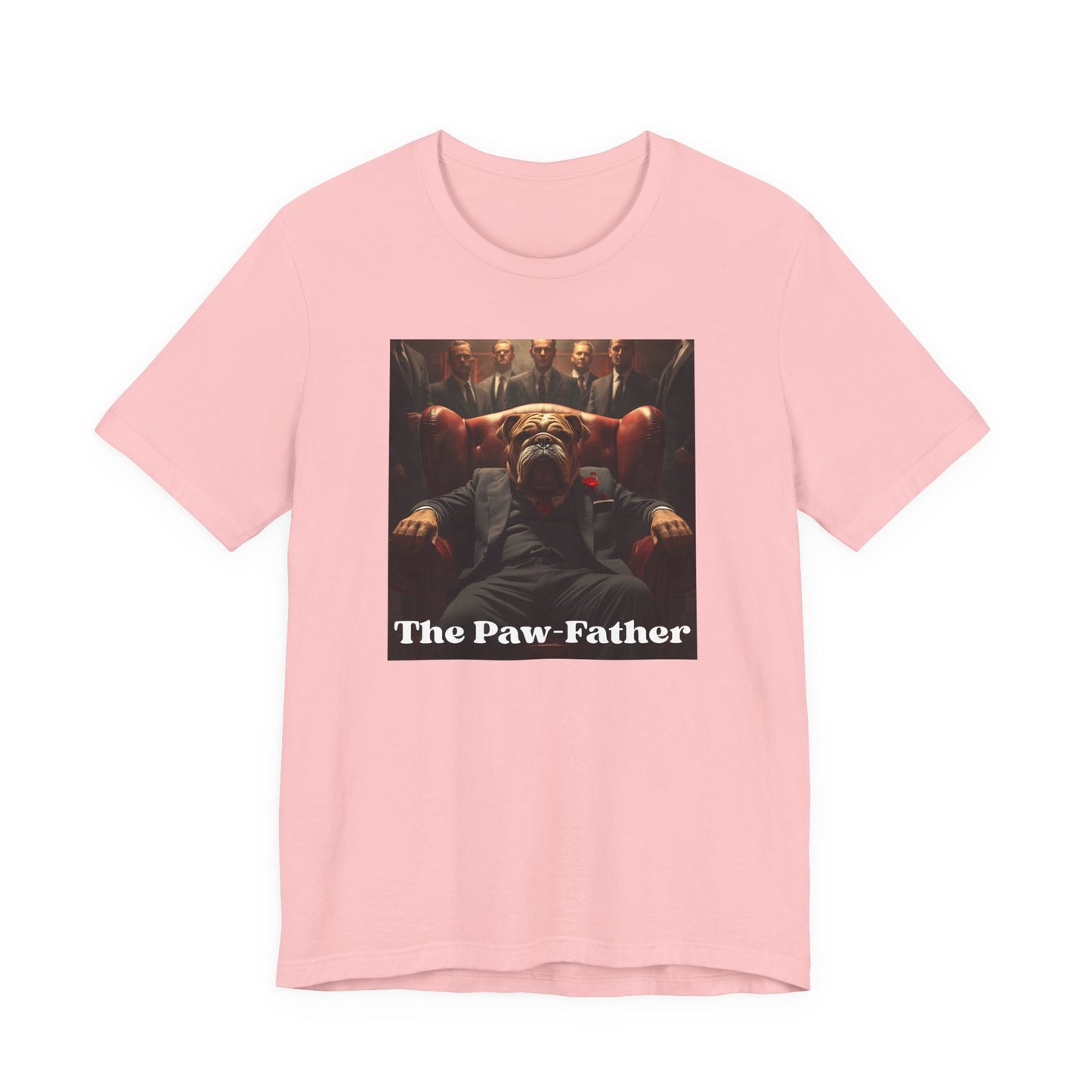 T-Shirt — "The Paw-Father" Vintage Dog Mafia Graphic Tee