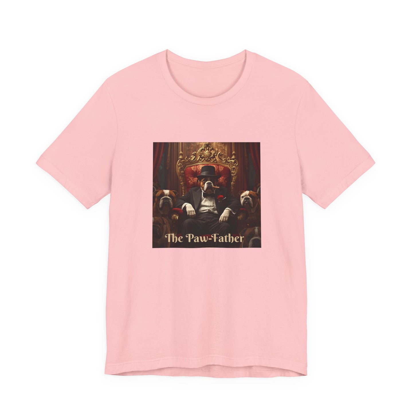 T-Shirt — "The Paw-Father" Vintage Pet Mafia Graphic Tee