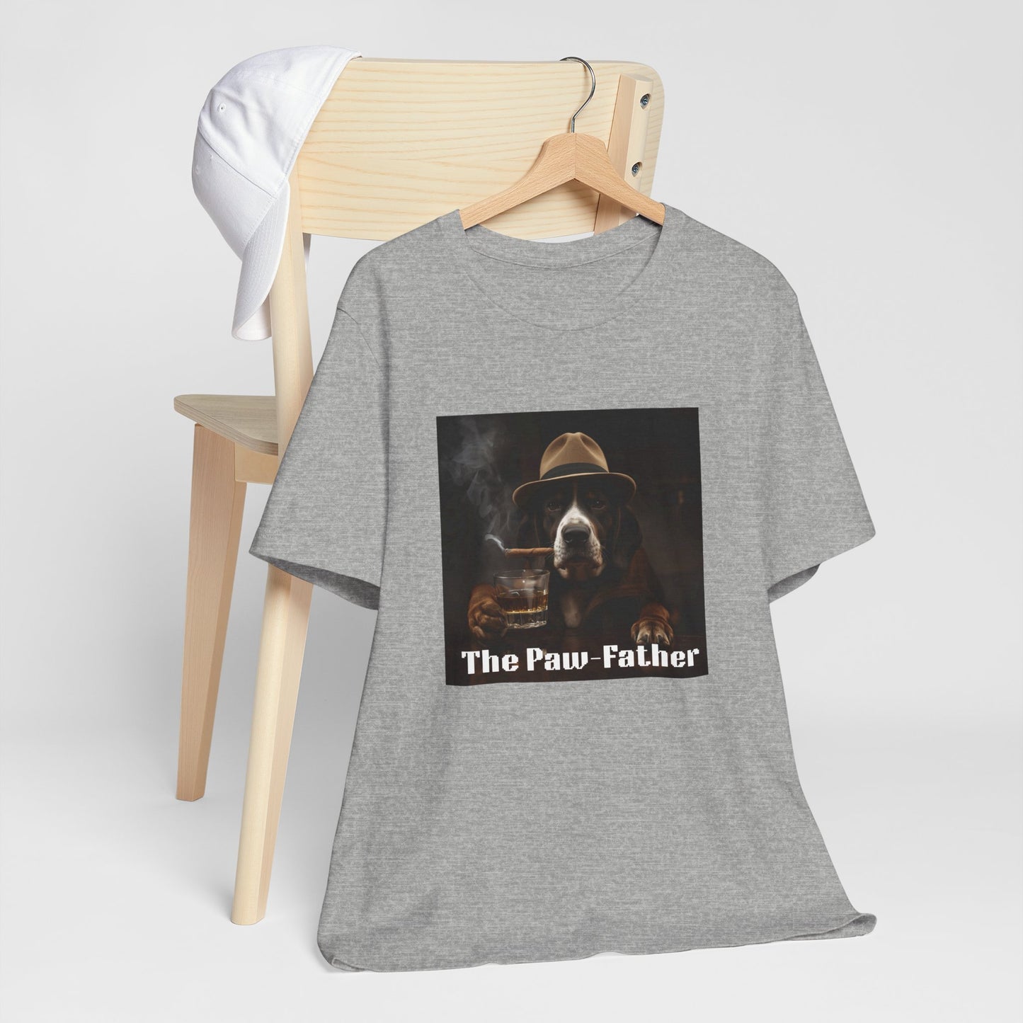 The Paw-Father T‑Shirt — Vintage Dog Mafia Graphic Tee