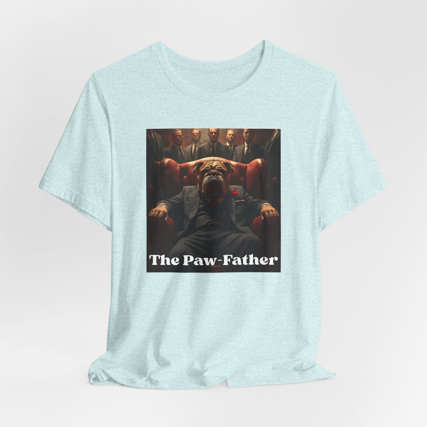 T-Shirt — "The Paw-Father" Vintage Dog Mafia Graphic Tee