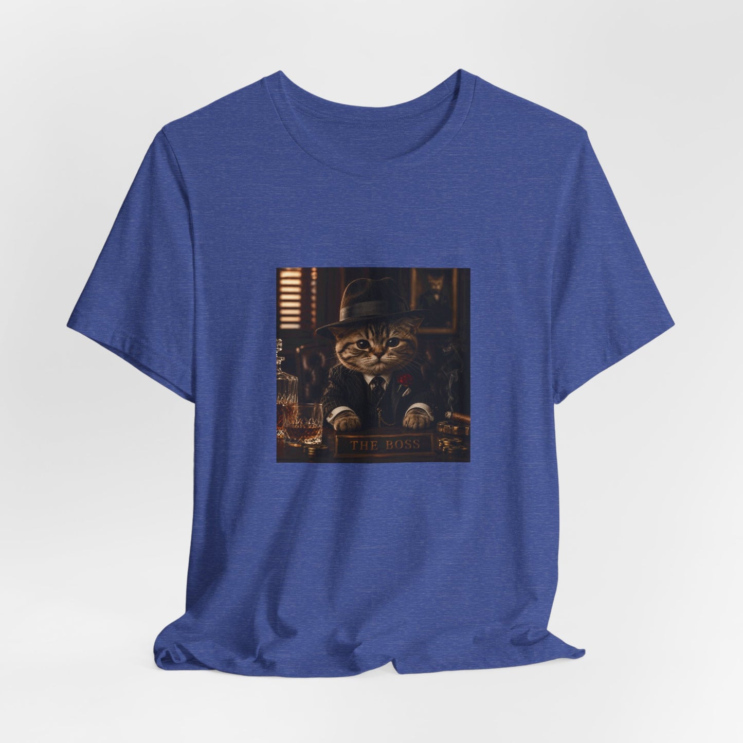 Vintage Mobster Cat T‑Shirt — The Mafia Cat Boss Graphic Tee