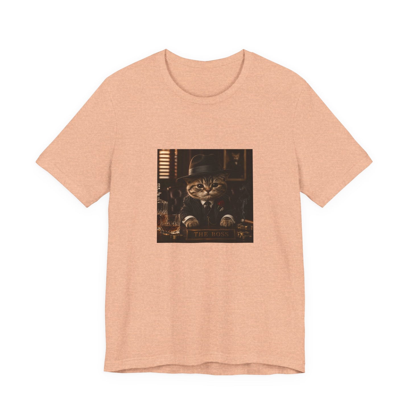 Vintage Mobster Cat T‑Shirt — The Mafia Cat Boss Graphic Tee