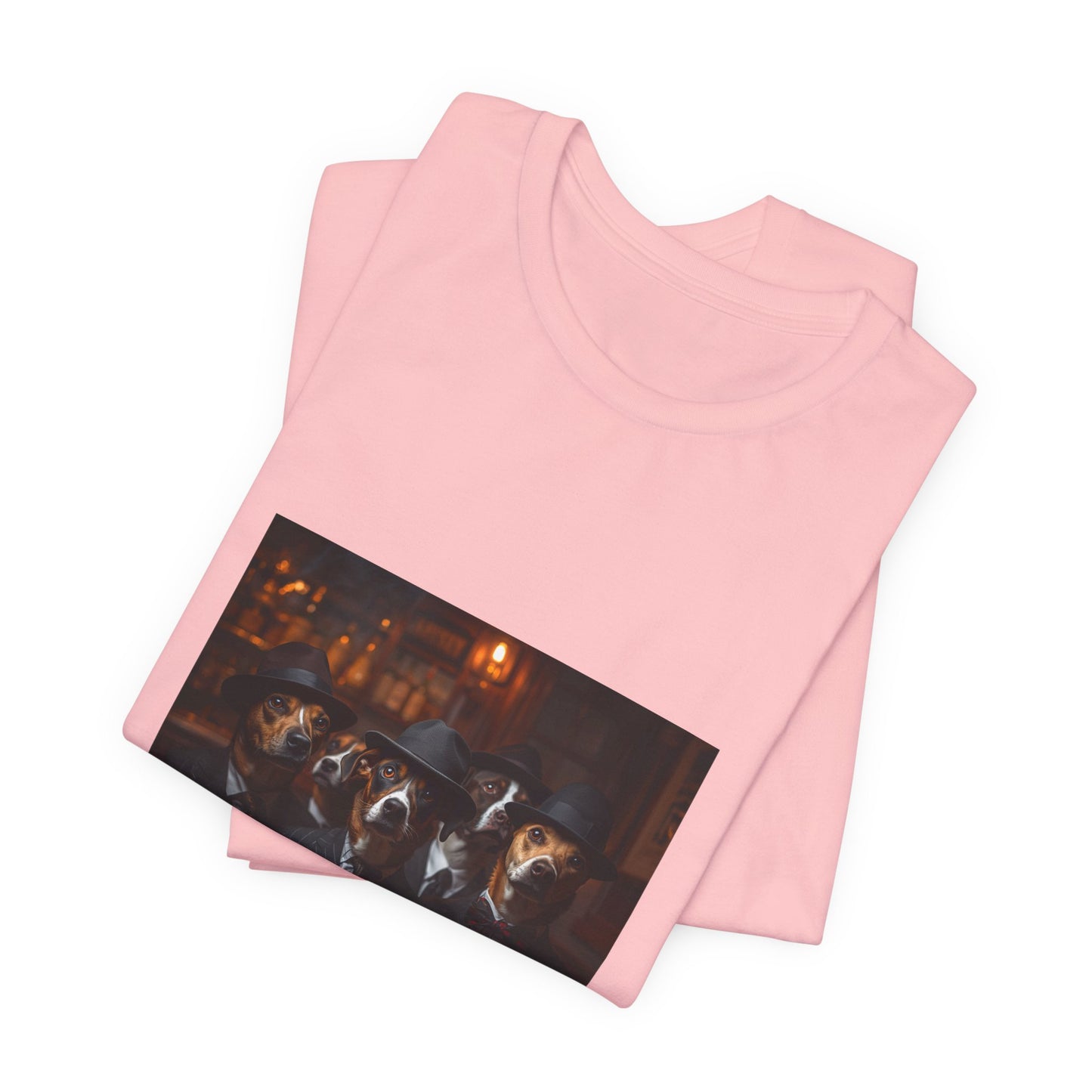 Respect The Pawthority Tee — Dog Mafia Gang Graphic T-Shirt