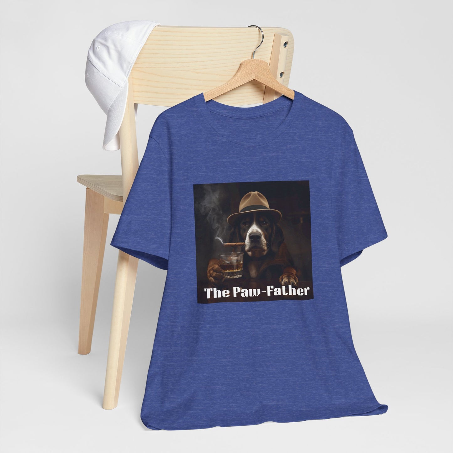 The Paw-Father T‑Shirt — Vintage Dog Mafia Graphic Tee