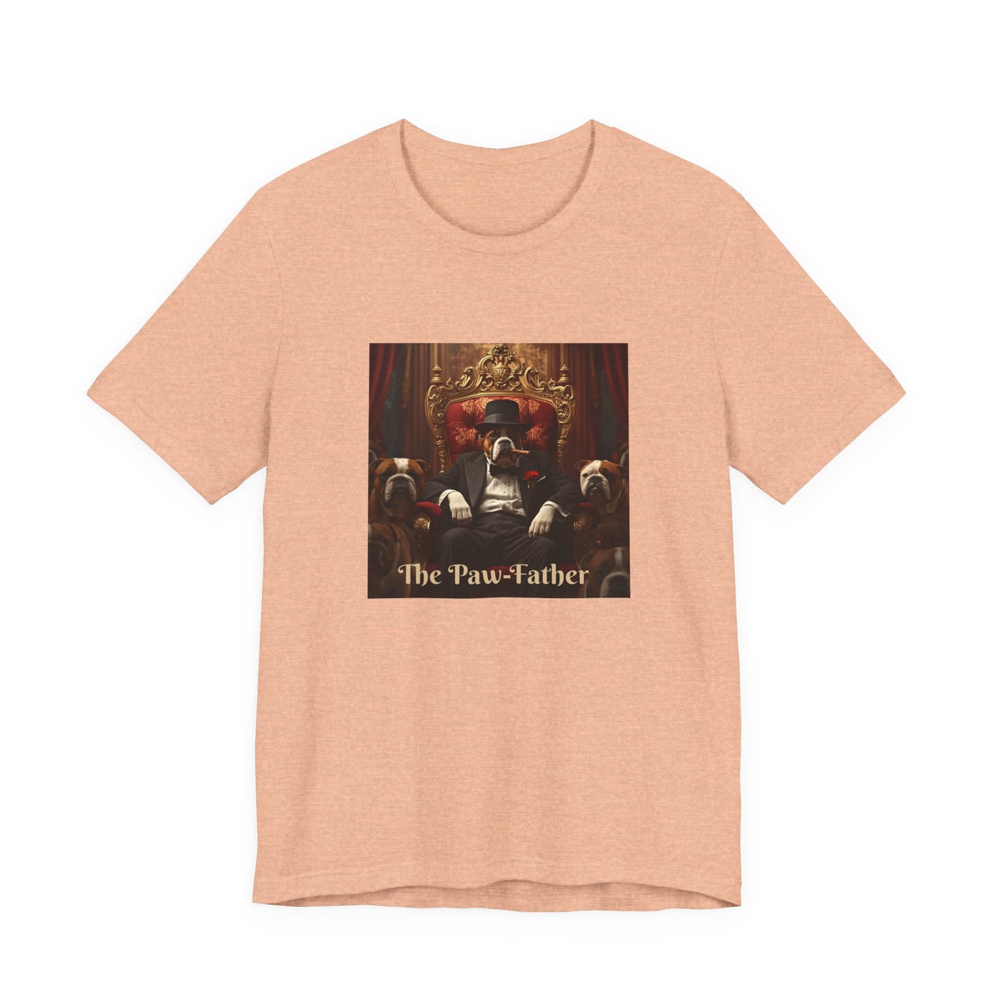 T-Shirt — "The Paw-Father" Vintage Pet Mafia Graphic Tee