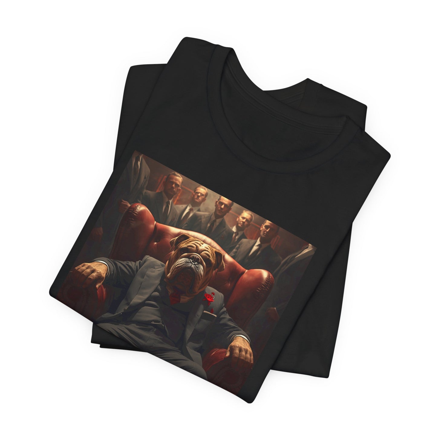 T-Shirt — "The Paw-Father" Vintage Dog Mafia Graphic Tee