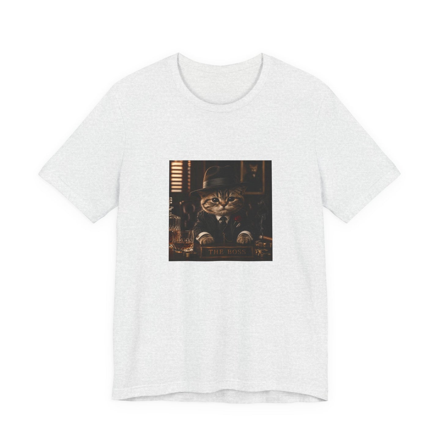 Vintage Mobster Cat T‑Shirt — The Mafia Cat Boss Graphic Tee