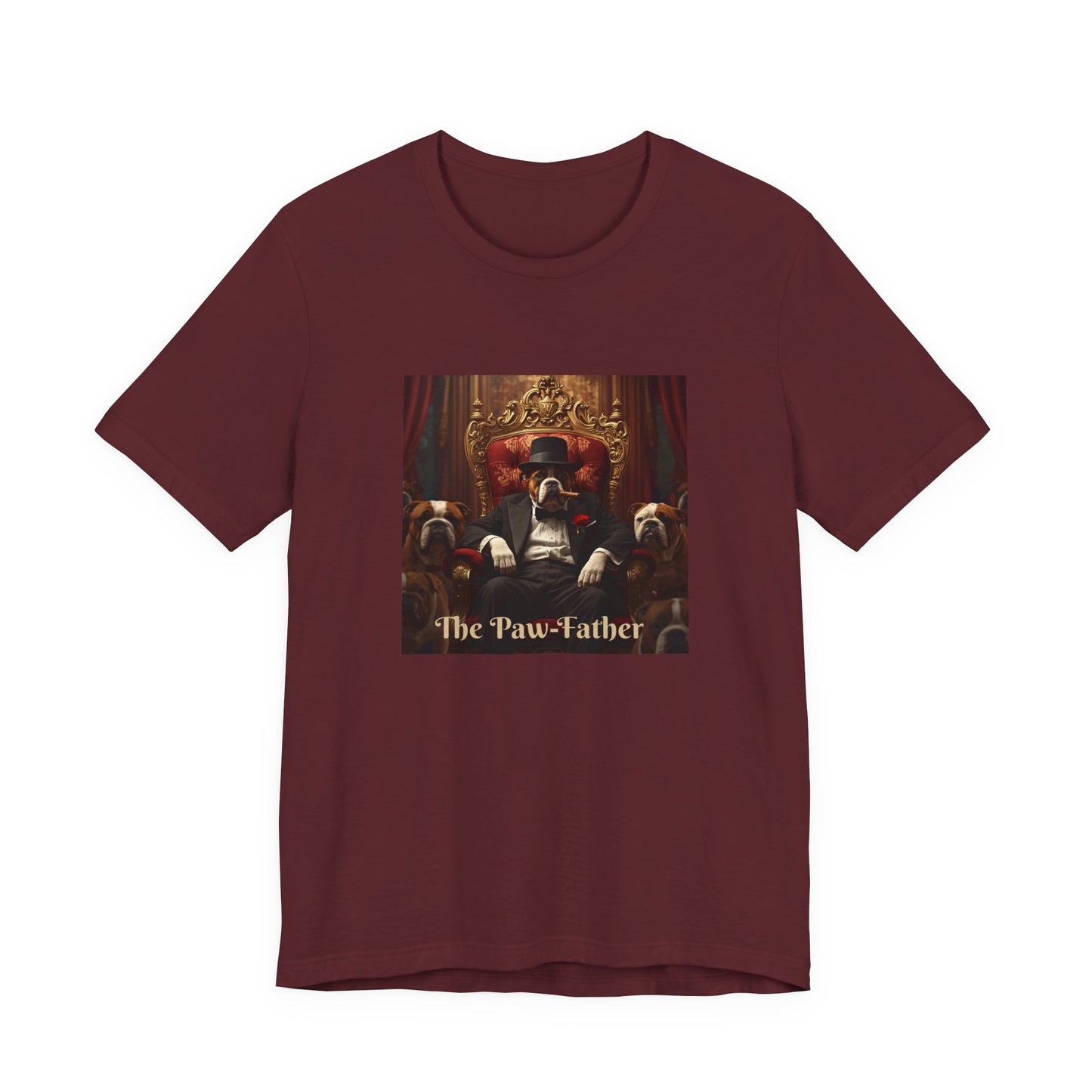 T-Shirt — "The Paw-Father" Vintage Pet Mafia Graphic Tee