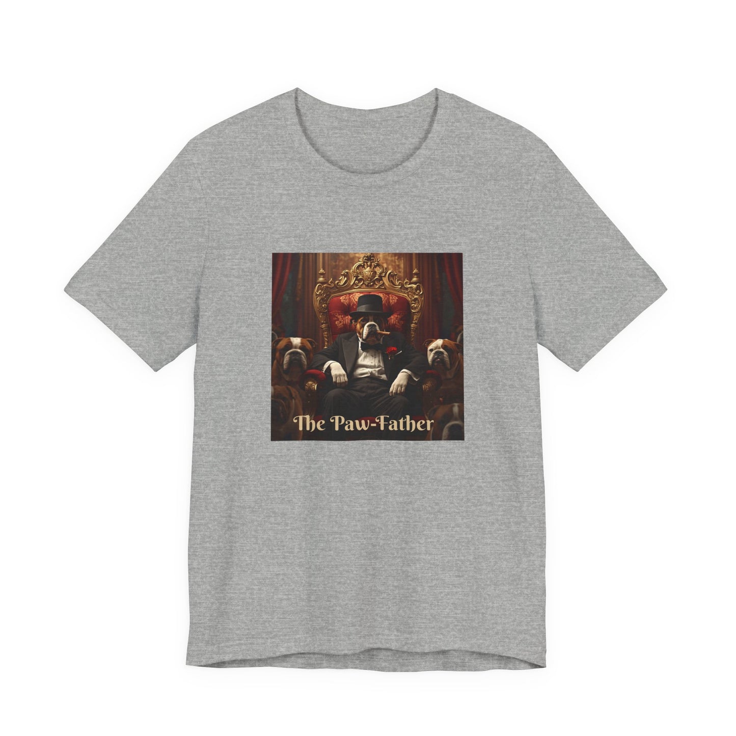 T-Shirt — "The Paw-Father" Vintage Pet Mafia Graphic Tee