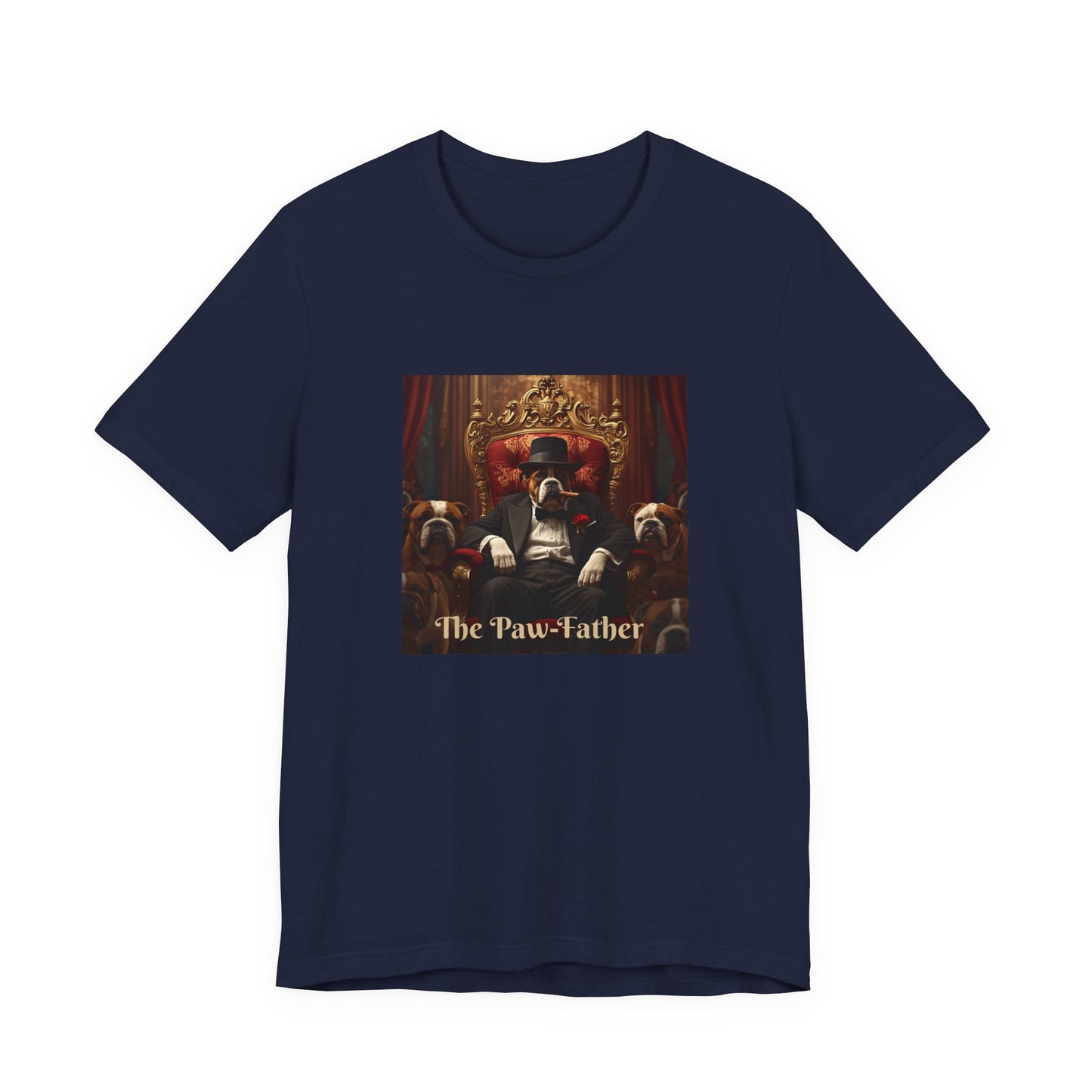 T-Shirt — "The Paw-Father" Vintage Pet Mafia Graphic Tee