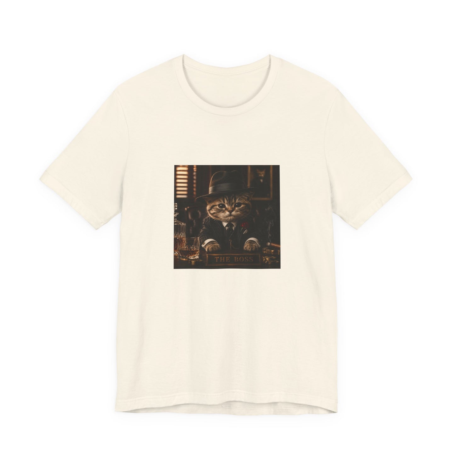 Vintage Mobster Cat T‑Shirt — The Mafia Cat Boss Graphic Tee