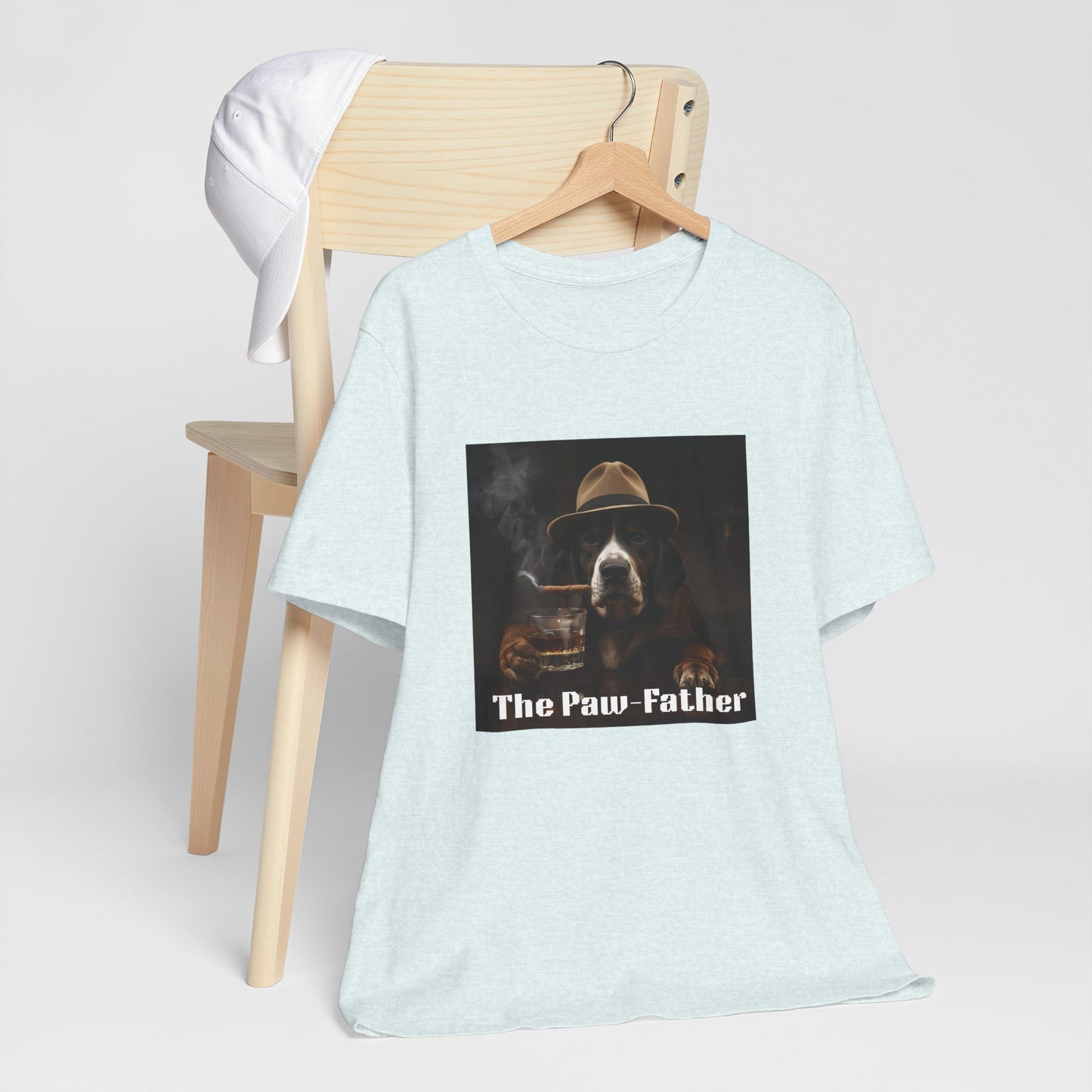 The Paw-Father T‑Shirt — Vintage Dog Mafia Graphic Tee
