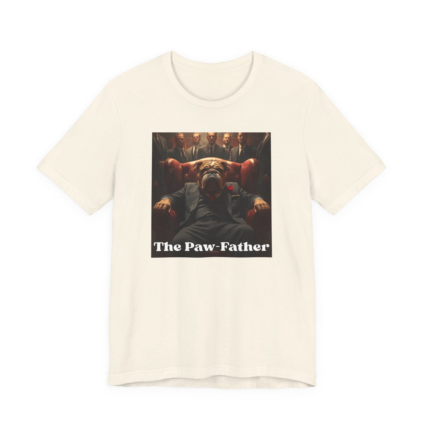 T-Shirt — "The Paw-Father" Vintage Dog Mafia Graphic Tee