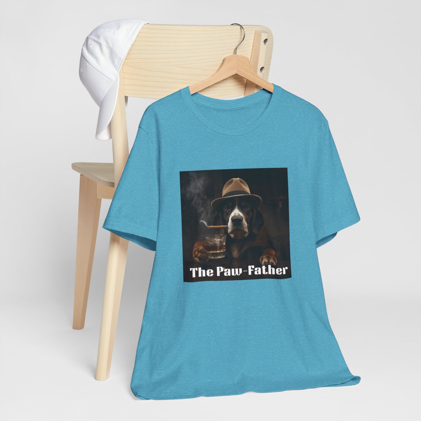 The Paw-Father T‑Shirt — Vintage Dog Mafia Graphic Tee
