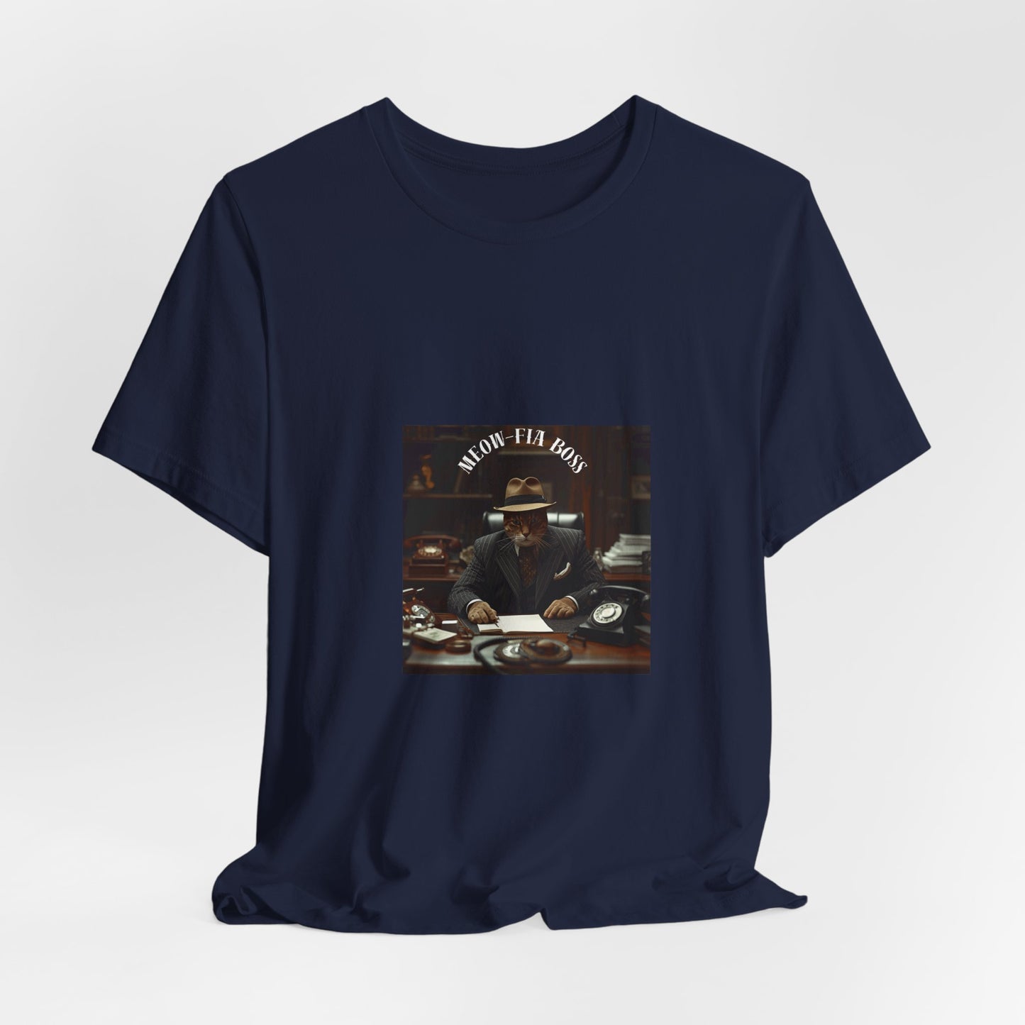 T-Shirt — 'Watch Ya Boys' Vintage Mobster Graphic Tee