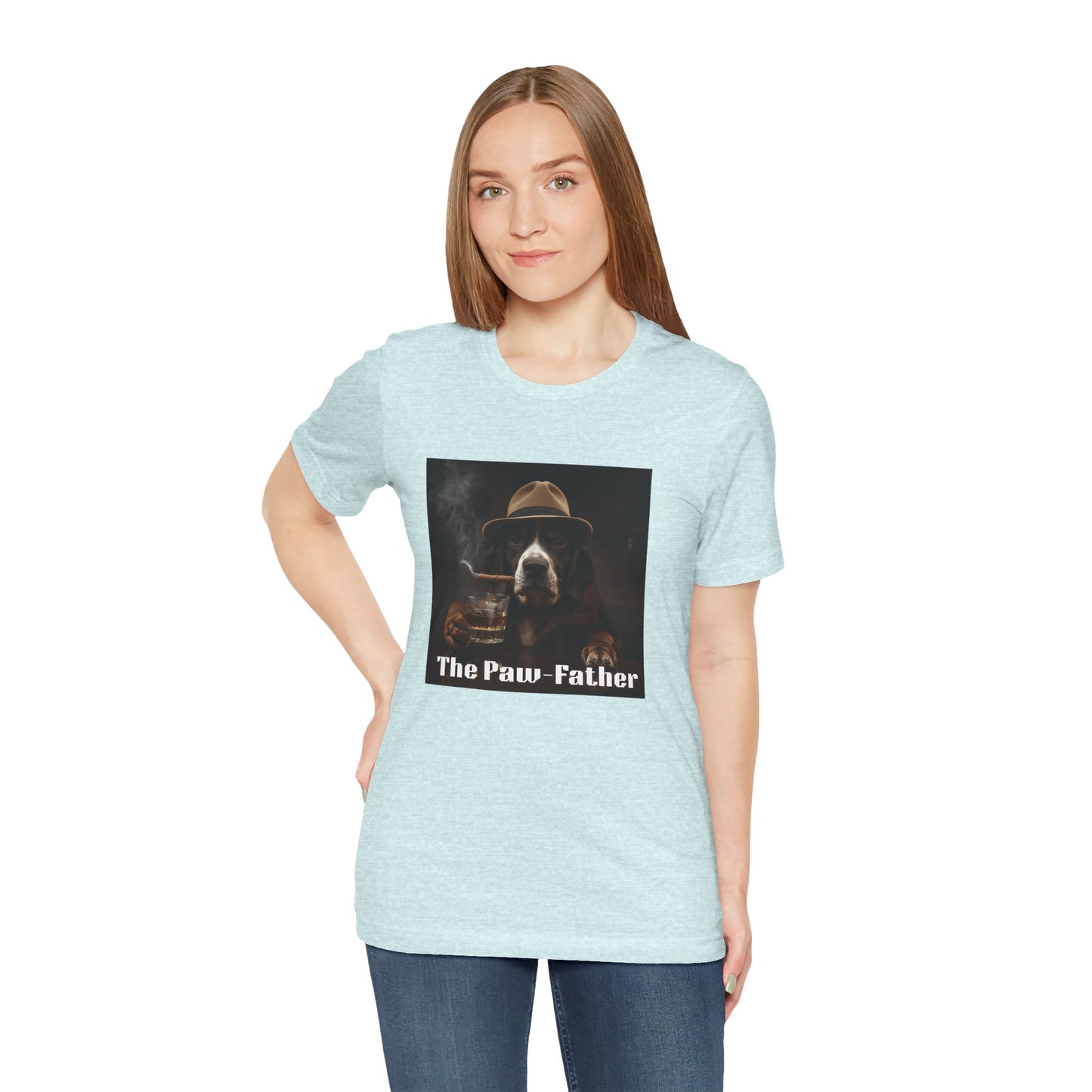 The Paw-Father T‑Shirt — Vintage Dog Mafia Graphic Tee