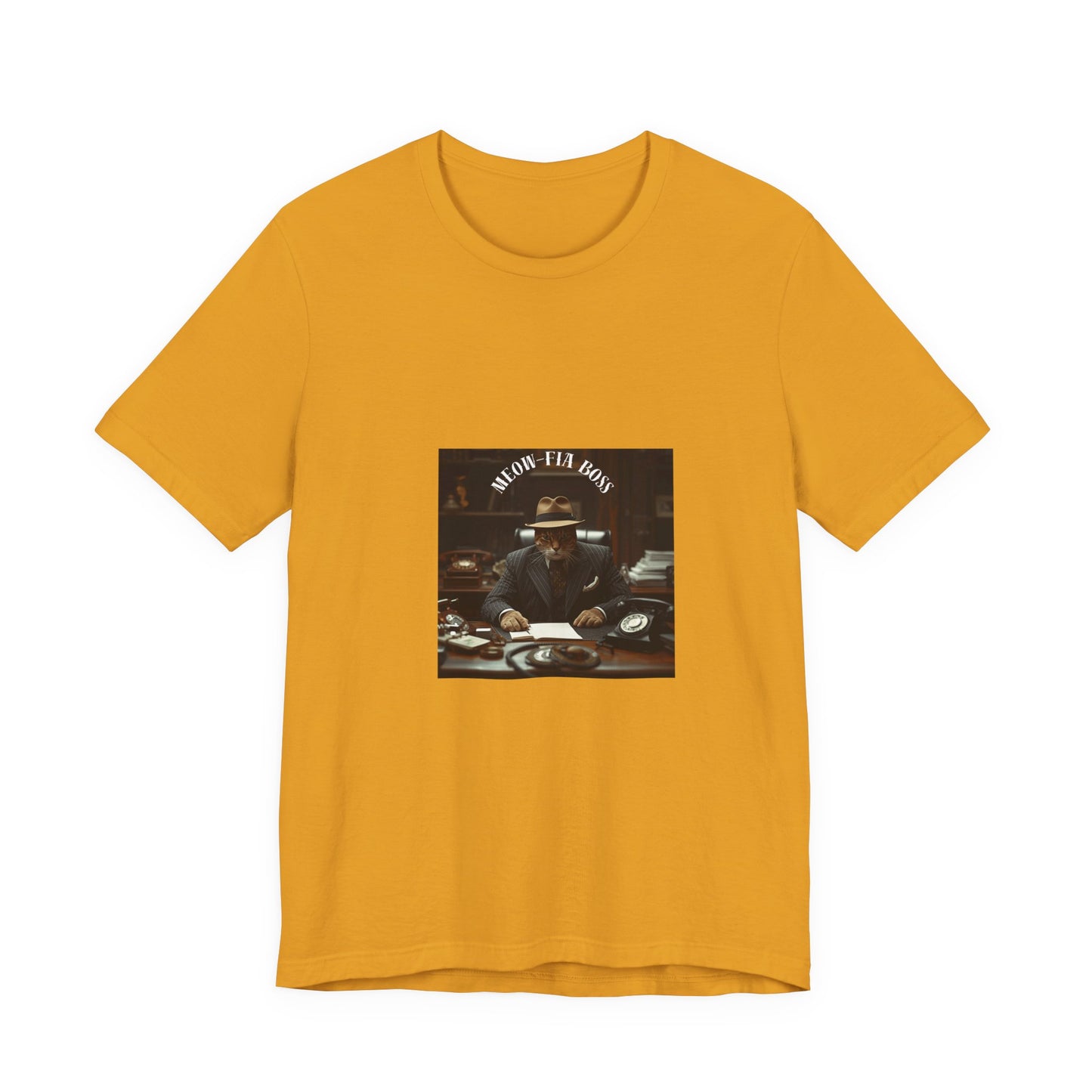 T-Shirt — 'Watch Ya Boys' Vintage Mobster Graphic Tee